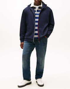 TOMMY HILFIGER BT-GLOBAL STRIPE ZIP THROUGH-B