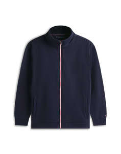 TOMMY HILFIGER BT-GLOBAL STRIPE ZIP THROUGH-B