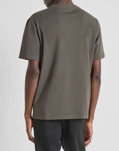 ANTONY MORATO MMKS02560FA100240 MIN OF 6 T-SHIRT RELAXED FIT IN JERSEY COTTON FABRIC WITH SPONGE EFFECT LOGO PRINT МЪЖКА БЛУЗА