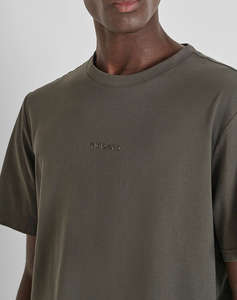 ANTONY MORATO MMKS02560FA100240 MIN OF 6 T-SHIRT RELAXED FIT IN JERSEY COTTON FABRIC WITH SPONGE EFFECT LOGO PRINT МЪЖКА БЛУЗА