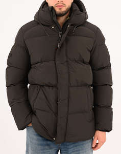 SUPERDRY D2 SDSW HOODED 5 BAFFLE SPORTS PUFFER МЪЖКО ЯКЕ