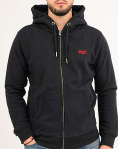SUPERDRY D1 OVIN ESSENTIAL LOGO ZIP HOODIE HB MENS SWEATSHIRT