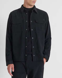 ANTONY MORATO MMSL00765FA300027 MIN OF 6 SHIRT REGULAR FIT IN CORDUROY FABRIC WITH LOGOED METAL BADGE МЪЖКА ТЕНИСКА