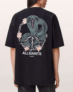 ALL SAINTS SNAKEBITE SS CREW