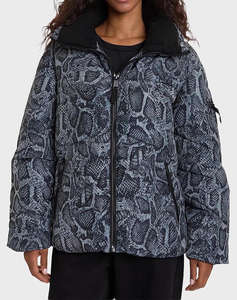 GUESS MARTINA PRINT CROP PUFFA ДАМСКО ЯКЕ