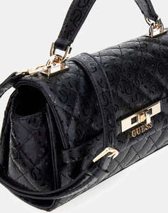 GUESS IDRA TOP HANDLE FLAP WOMENS BAG