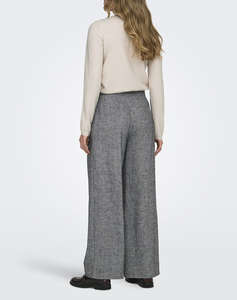 ONLY ONLBEKKA LIFE HW WIDE WOOL LOOK PANT TLR