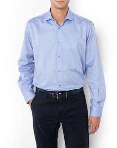 THE BOSTONIANS РИЗА DOBBY CUSTOM FIT Patterned DOBBY Semi-rex Custom Fit