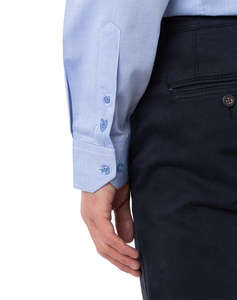 THE BOSTONIANS РИЗА DOBBY CUSTOM FIT Patterned DOBBY Semi-rex Custom Fit