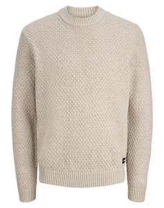JJREBEL JREBBLAZE KNIT CREW NECK