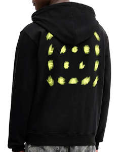 KARL LAGERFELD JEANS KLJ REG ZIP-UP FISHEYE HOODIE