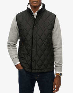 SUPERDRY D3 STUD QUILTED ESTATE GILET МЪЖКО ЯКЕ