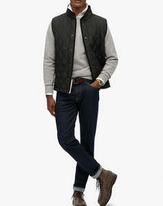 SUPERDRY D3 STUD QUILTED ESTATE GILET МЪЖКО ЯКЕ