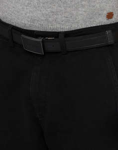 TRUSSARDI REVERSIBLE BELT W TRUSSARDI BUCKLE - LEATHER