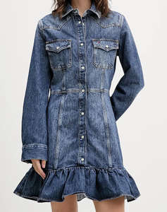 TOMMY JEANS WESTERN DENIM DRESS DI2057