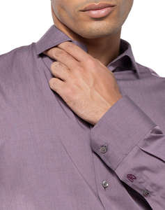 THE BOSTONIANS РИЗА ПОПЛИН CUSTOM FIT Plain POPLIN Semi-rex Custom FIT