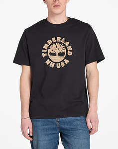 TIMBERLAND Holiday Front Graphic SS Tee