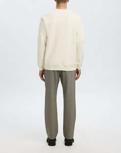 SELECTED SLHHANKIE LOGO CREW NECK SWEAT NOOS