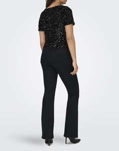 ONLY ONLANIKA SS SEQUINS BOAT TOP WVN