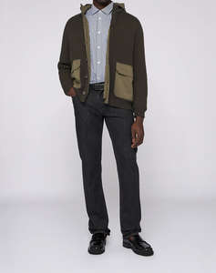 TRUSSARDI JEANS-5 TASCHE 370 CLOSE IN DENIM BLACK STONE WASHED