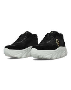 LIU JO SPORT STEFFY 01 - SNEAKER CALF LEATHER COW SUE WOMENS SHOE