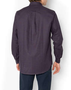 THE BOSTONIANS РИЗА CHESTER TWILL REGULAR FIT MiniCheck TWILL Button-down Regular FIT
