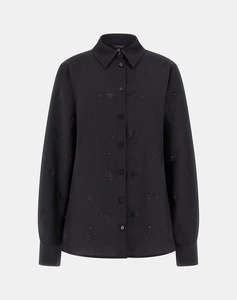 GUESS LS FLORE LOGO HOTFIX SHIRT ДАМСКА РИЗА