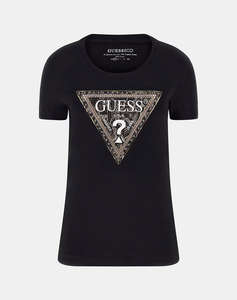 GUESS SS CN TRIANGLE PYTHON TEE ДАМСКА БЛУЗА