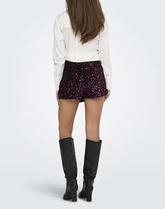 ONLY ONLANIKA HW SEQUINS SKORT WVN