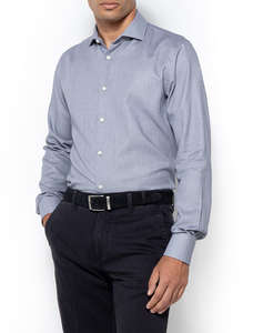 THE BOSTONIANS РИЗА DOBBY CUSTOM FIT Patterned DOBBY Semi-rex Custom FIT