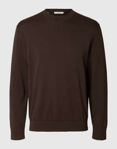 SELECTED SLHTORINO LS KNIT CREW NECK NOOS