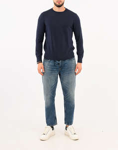 NAUTICA БЛУЗА MM PERFORMANCE SOLID CREW (12GG)