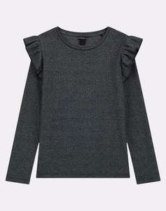 GUESS RIB LUREX LS T-SHIRT БЛУЗА CHILD GIRL