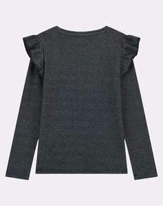 GUESS RIB LUREX LS T-SHIRT БЛУЗА CHILD GIRL