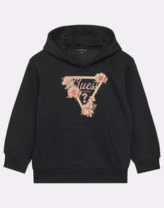 GUESS OVERSIZE HOODED LS ACTIVE TOP SWEATSHIRT CHILD GIRL