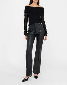 LIU JO BLACK_CF5C25_PANT. FIT&FLARE ДАМСКИ ПАНТАЛОНИ