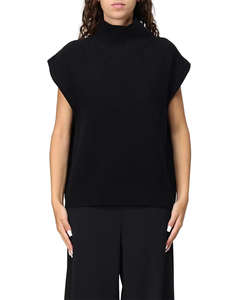 LIU JO BLACK_CF5M20_ECS MAGLIA CHIUSA S/M ДАМСКА БЛУЗА