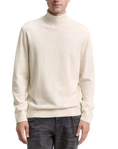 TOM TAILOR BASIC TURTLENECK KNIT KNITTED MENS