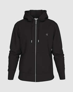 CALVIN KLEIN JEANS LS EU 350TERRY MONOGRAM FZ HOODI