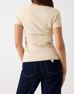 GUESS SS CN TRIANGLE PYTHON TEE ДАМСКА БЛУЗА