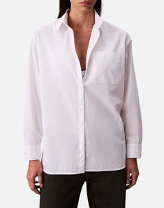 CALVIN KLEIN JEANS POPLIN RELAXED SHIRT