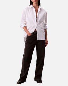 CALVIN KLEIN JEANS POPLIN RELAXED SHIRT