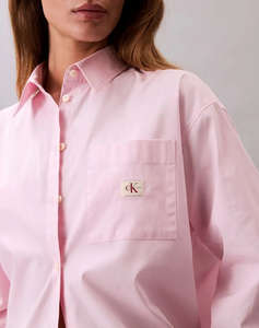 CALVIN KLEIN JEANS POPLIN RELAXED SHIRT