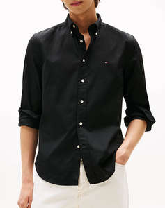 TOMMY HILFIGER CORE FLEX POPLIN SOLID RF SHIRT