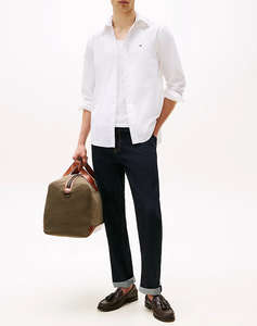 TOMMY HILFIGER CORE FLEX POPLIN SOLID RF SHIRT