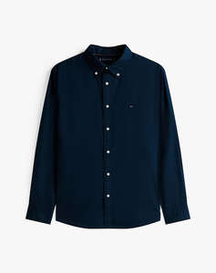 TOMMY HILFIGER CORE FLEX POPLIN SOLID RF SHIRT