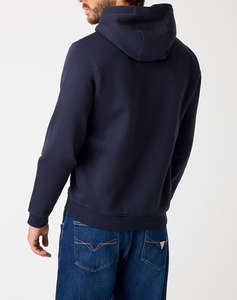 GUESS HOODED BASIC SWEATSHIRT MENS SWEATSHIRT
