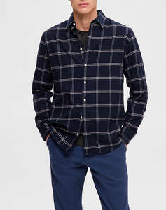 SELECTED SLHSLIMOWEN-BRUSHED SHIRT LS NOOS