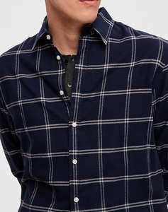 SELECTED SLHSLIMOWEN-BRUSHED SHIRT LS NOOS