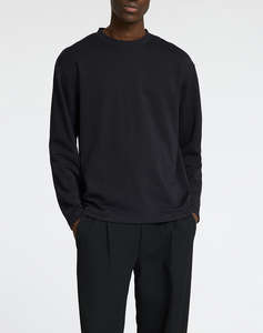 SELECTED SLHLOOSEOSCAR LS O-NECK TEE NOOS